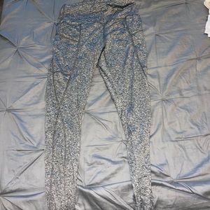 Gray Full Length Leggings
